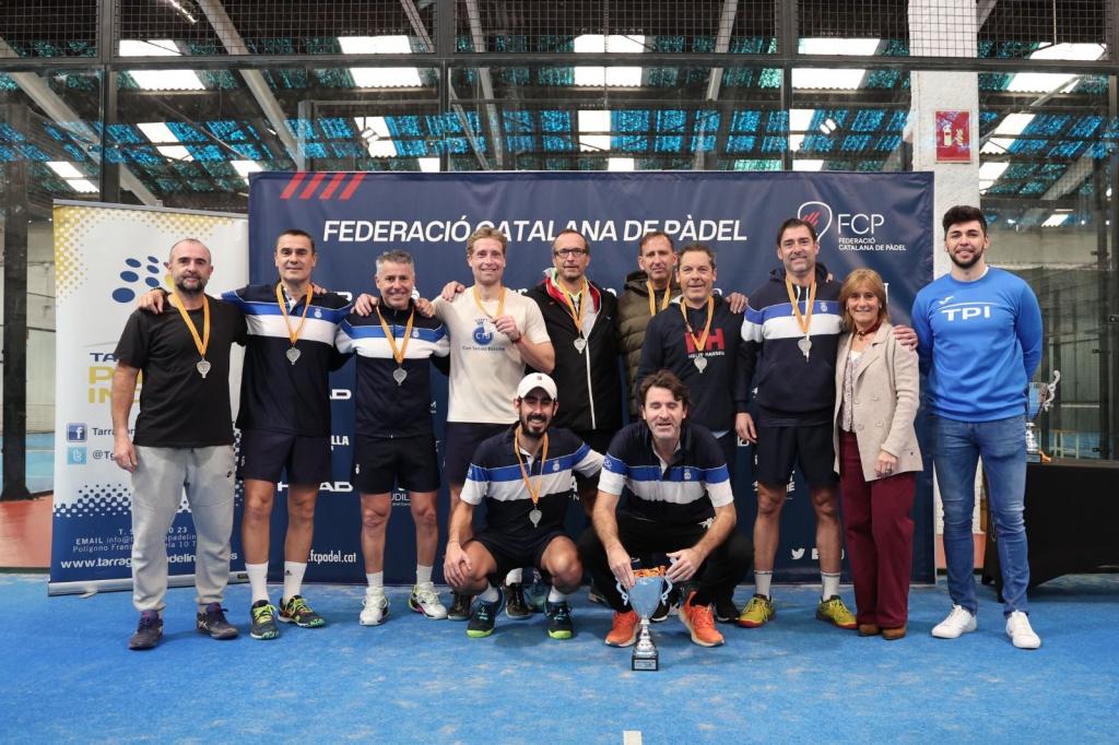 Subcampions de Catalunya de 1a Categoria per equips sèniors +45 masculins 2024